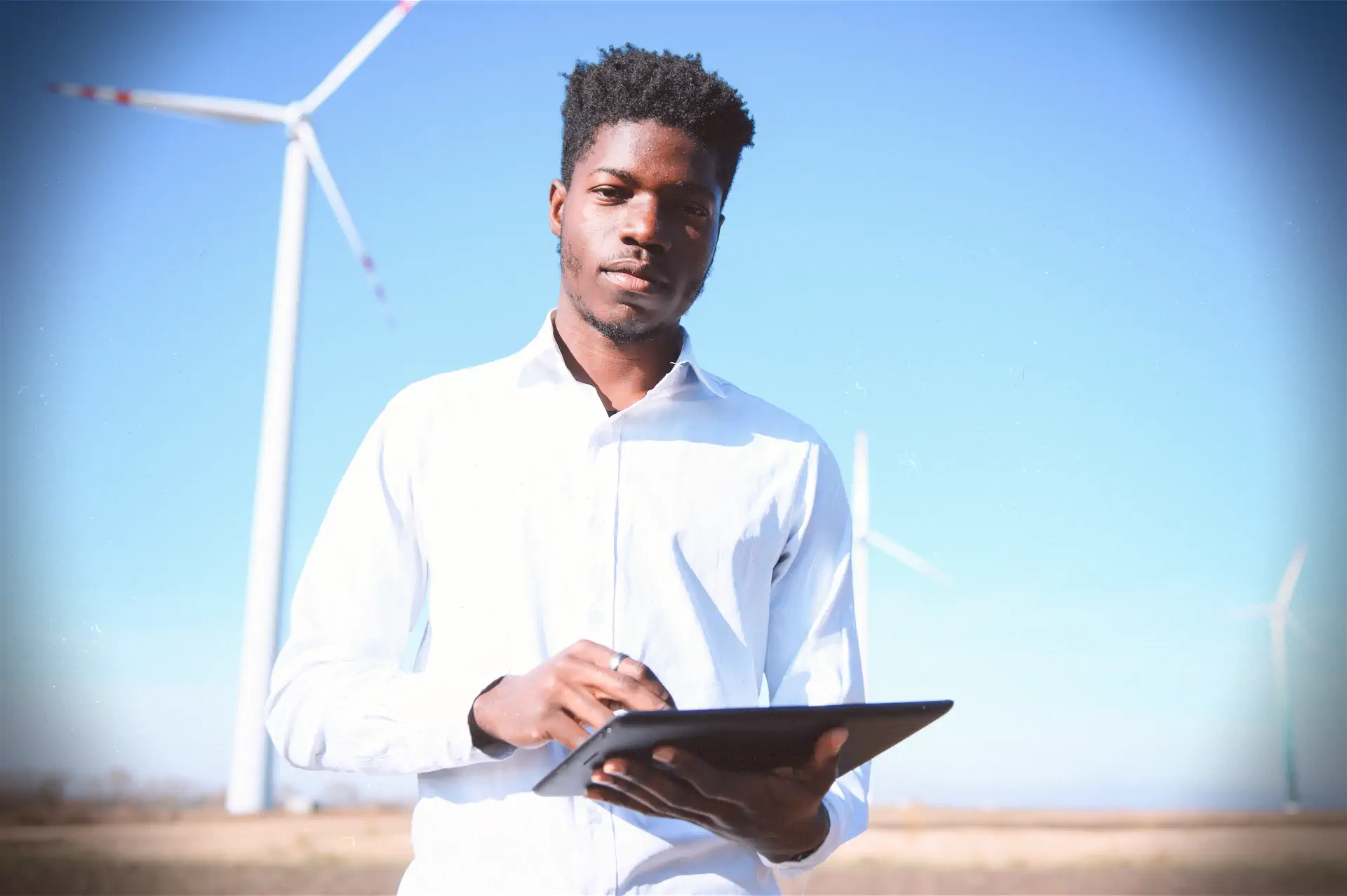 Clean energy youth african engineer hopenetwork