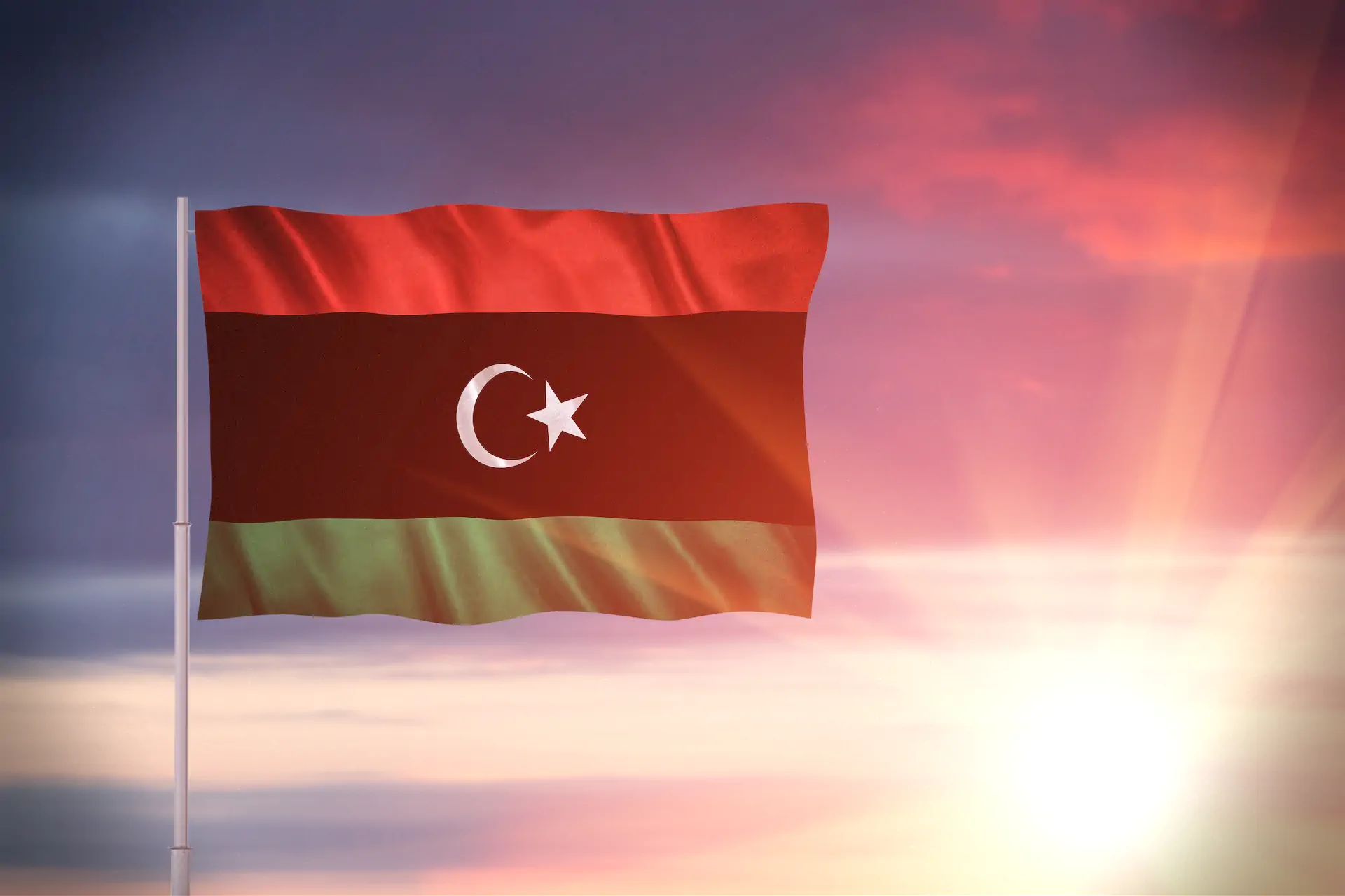 Libya flag 2023 nov 27 hopenetwork